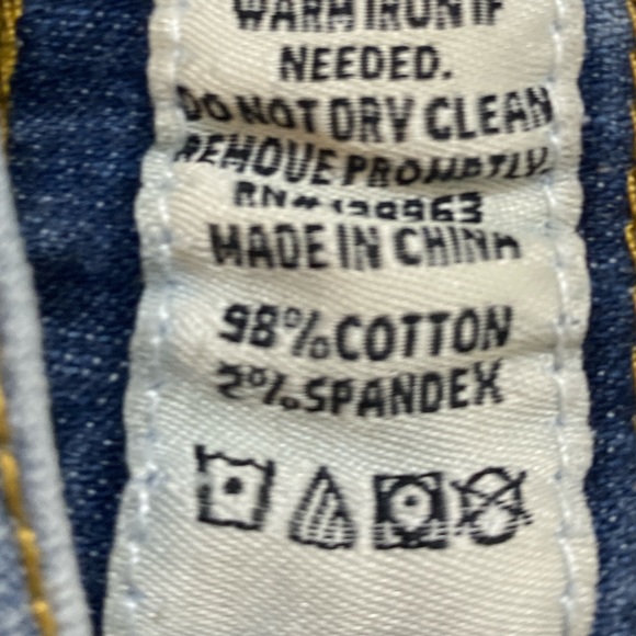 Indigo Rein Perfectly Distressed Destroyed Jeans - Size 9 - Picture 8 of 11